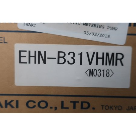 Iwaki 230Ml/Min 0.2Mpa 100-240V-Ac Metering Pump EHN-B31VHMR